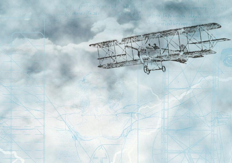 プロペラとスカーフ